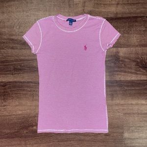 Ralph Lauren fitted stripped t-shirt